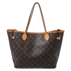 مملوكة مسبقًا حقيبة لوي فيتون نيفرفول كانفاس مونوغرامية MM 