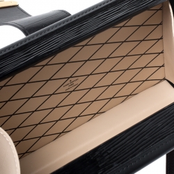 Pre Owned حقيبة لوي فيتون بيتي مالي جلد إيبي أحمر/أسو