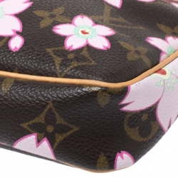Pre Owned حقيبة اكسسوارات صغيرة لوي فيتون شيري بلوسوم كانفاس مونوغرامية