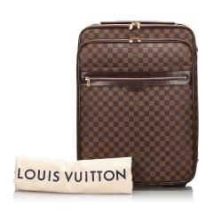 Pre Owned Louis Vuitton Damier Ebene Canvas Business Pegase Legere 55 Luggage Bag