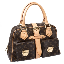 مملوكة مسبقًا حقيبة لوي فيتون مانهاتن كانفاس مونوغرامي GM