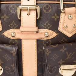 مملوكة مسبقًا حقيبة لوي فيتون مانهاتن كانفاس مونوغرامي GM