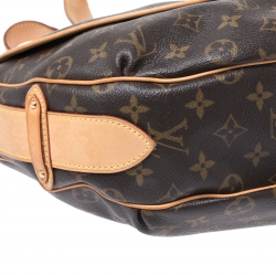 Pre Owned Louis Vuitton Monogram Canvas Tulum GM Bag