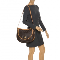 Pre Owned Louis Vuitton Monogram Canvas Tulum GM Bag