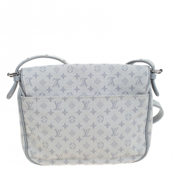 Pre Owned Louis Vuitton Grey Monogram Limited Edition Patchwork Conte de Fees Musette Bag