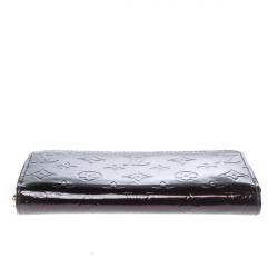 Louis Vuitton Amarante Monogram Vernis Zippy Wallet