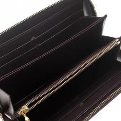 Louis Vuitton Amarante Monogram Vernis Zippy Wallet