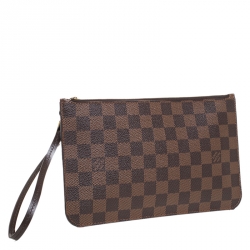 Louis Vuitton Damier Ebene Canvas Neverfull Pochette