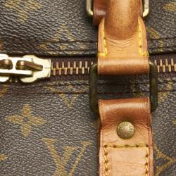 Pre Owned Louis Vuitton Monogram Canvas Keepall Bandouliere 60 Bag