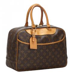 Pre Owned Louis Vuitton Monogram Canvas Deauville Bag