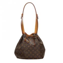 Pre Owned Louis Vuitton Monogram Canvas Petit Noe Bag