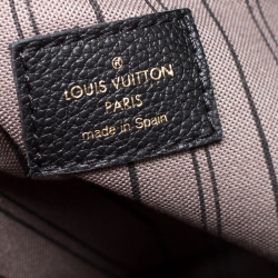 مملوكة مسبقًا حقيبة ظهر لوي فيتون سوربون جلد امبراينت سوداء