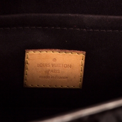 Pre Owned Louis Vuitton Rouge Fauviste Monogram Vernis Mirada Bag