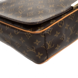 Pre Owned Louis Vuitton Monogram Canvas Valmy MM Bag