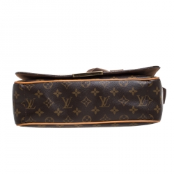 Pre Owned Louis Vuitton Monogram Canvas Valmy MM Bag