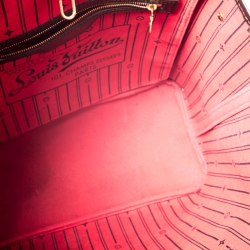Louis Vuitton Damier Ebene Canvas Neverfull MM Bag