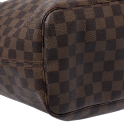 Louis Vuitton Damier Ebene Canvas Neverfull MM Bag