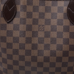 Louis Vuitton Damier Ebene Canvas Neverfull MM Bag