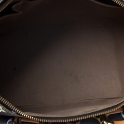 Pre Owned Louis Vuitton Black Multicolor Monogram Canvas Rita Bag
