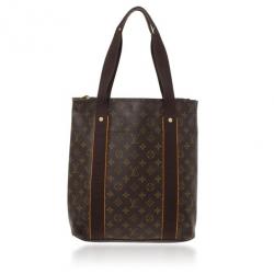 Beaubourg cloth handbag Louis Vuitton Brown in Cloth - 34917891