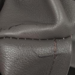 مملوكة مسبقًا Louis Vuitton Black Monogram Embossed Suede Limited Edition Whisper PM