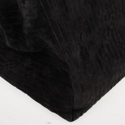 مملوكة مسبقًا Louis Vuitton Black Monogram Embossed Suede Limited Edition Whisper PM