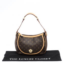 Pre Owned Louis Vuitton Monogram Canvas Tulum Shoulder PM Bag
