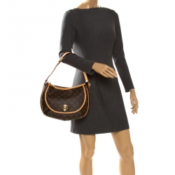 Pre Owned Louis Vuitton Monogram Canvas Tulum Shoulder PM Bag