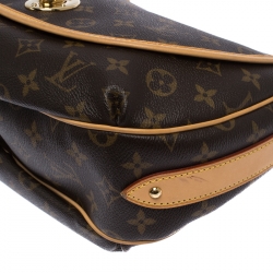 Pre Owned Louis Vuitton Monogram Canvas Tulum Shoulder PM Bag