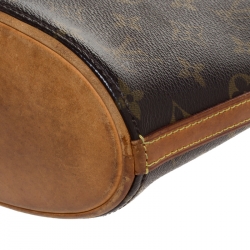 Pre Owned Louis Vuitton Monogram Canvas Drouot Bag
