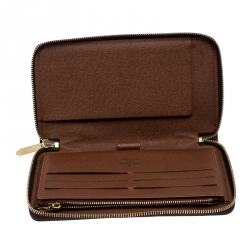 Louis Vuitton Zip Around Daily Organiser Travel Wallet in Monogram Cerise -  SOLD