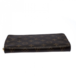 Louis Vuitton Monogram Canvas Zippy Organizer Wallet