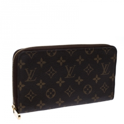 Louis Vuitton Monogram Canvas Zippy Organizer Wallet