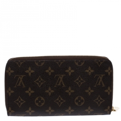 Louis Vuitton Monogram Canvas Zippy Organizer Wallet