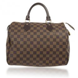 Pre Owned Louis Vuitton Damier Speedy 30