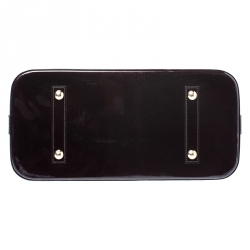 مملوكة مسبقًا حقيبة لوي فيتون ألما فيرنيه أحمر أمارنت مونوغرامي GM