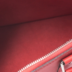 Pre Owned Louis Vuitton Coquelicot Epi Leather Alma BB Bag