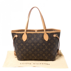 Louis Vuitton Monogram Canvas Neverfull PM Bag