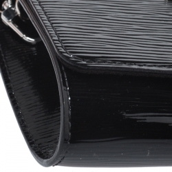 Pre Owned Louis Vuitton Black Electric Epi Leather Louise PM Bag 