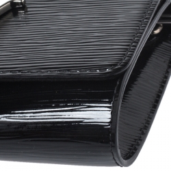 Pre Owned Louis Vuitton Black Electric Epi Leather Louise PM Bag 
