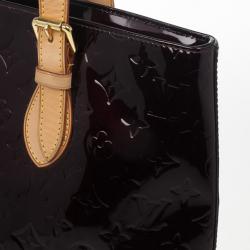 مملوكة مسبقًا Louis Vuitton Amarante Monogram Vernis Brentwood Tote Bag