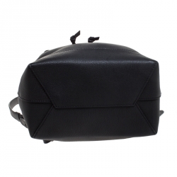 مملوكة مسبقًا حقيبة ظهر لوي فيتون Lock Me جلد سوداء