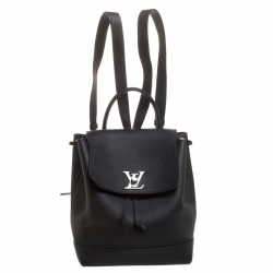 Louis+Vuitton+Lockme+Backpack+Black+Leather for sale online