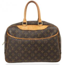 Pre Owned Louis Vuitton Monogram Deauville Boston Bag