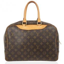 Pre Owned Louis Vuitton Monogram Deauville Boston Bag