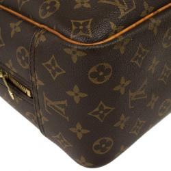 Pre Owned Louis Vuitton Monogram Deauville Boston Bag