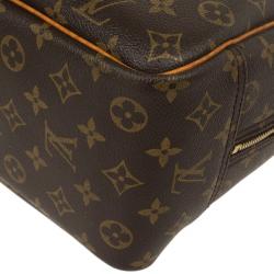 Pre Owned Louis Vuitton Monogram Deauville Boston Bag