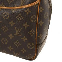 Pre Owned Louis Vuitton Monogram Deauville Boston Bag