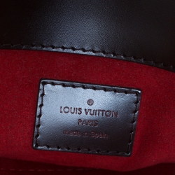 Pre Owned Louis Vuitton Damier Ebene Canvas Rivoli MM Bag