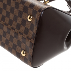 Pre Owned Louis Vuitton Damier Ebene Canvas Rivoli MM Bag